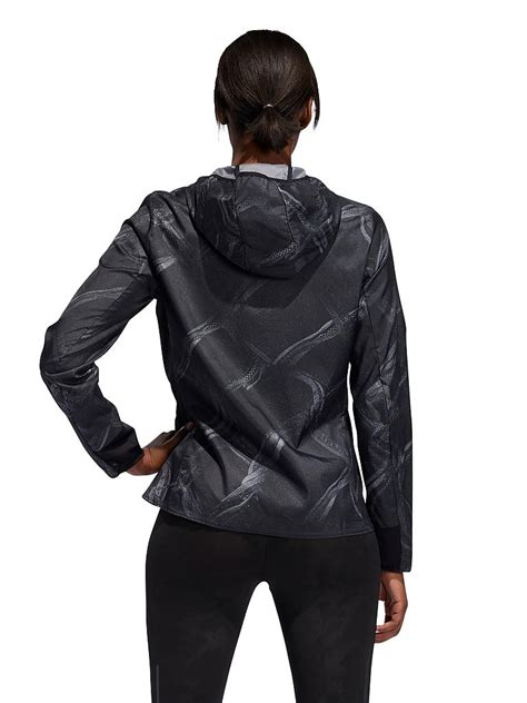 adidas laufjacke damen grau|Graue Laufjacken für Damen von adidas .